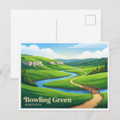Carte Postale Bowling Green Kentucky (Devant / Derrière)