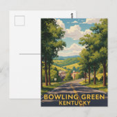 Carte Postale Bowling Green Kentucky Travel (Devant / Derrière)