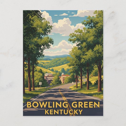 Carte Postale Bowling Green Kentucky Travel (Devant)