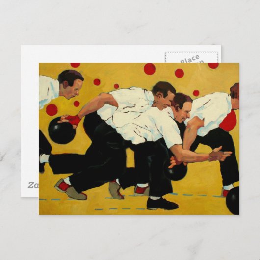 Carte Postale Bowling Stampede (Devant / Derrière)