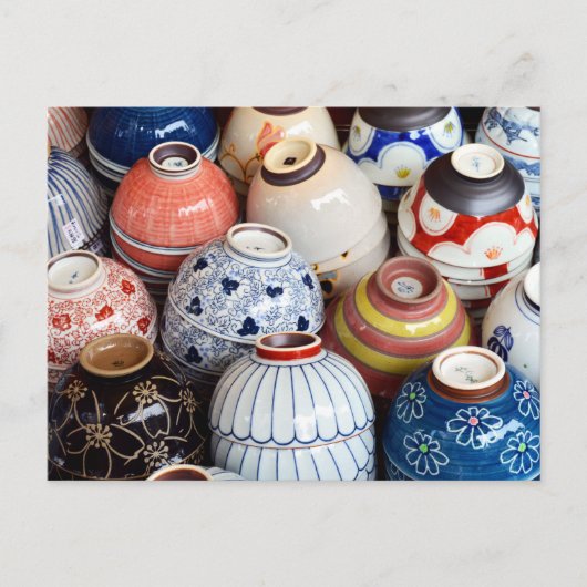 Carte Postale Bowls Japonais : Tokyo (Devant)