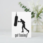 Carte Postale Boxe (Debout devant)