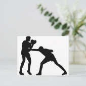 Carte Postale Boxe (Debout devant)