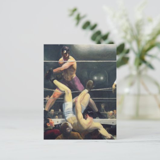 Carte Postale Boxe (Debout devant)