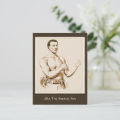 Carte Postale Boxe antique 1860 The Benicia Boy (Debout devant)
