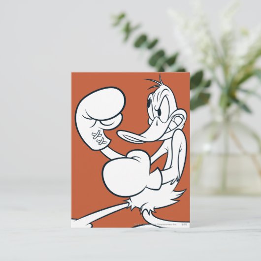 Carte Postale Boxe DAFFY DUCK™ (Debout devant)
