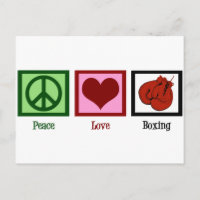 Boxe d'amour pour la paix