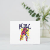 Carte Postale Boxe Sports Grunge (Debout devant)
