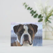 Carte Postale Boxer (Debout devant)