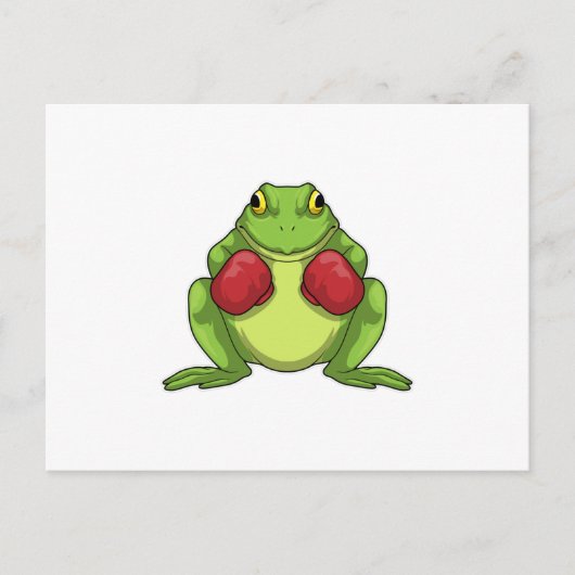 Carte Postale Boxer Boxing Gloves (Devant)