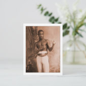 Carte Postale Boxer Ching Hook photo masculine Vintage (Debout devant)
