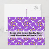 Carte Postale Boxers (Devant / Derrière)