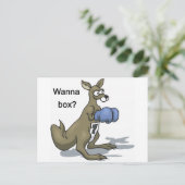 Carte Postale Boxeur Kangourou (Debout devant)