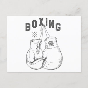 Carte Postale Boxing gloves