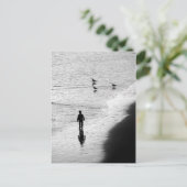 Carte Postale Boy Wading au Surf (Debout devant)