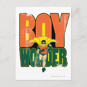 Carte Postale Boy Wonder Graphic