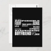 Carte Postale Boyfriends Best & Greatest Boyfriend : Qualités (Devant / Derrière)