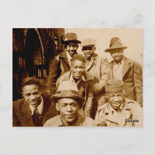 Carte Postale Boyz des années 1930 du capot RPPC (Dos)
