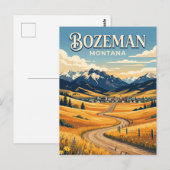 Carte Postale Bozeman États-Unis (Devant / Derrière)