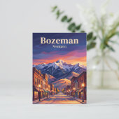 Carte Postale Bozeman États-Unis (Debout devant)