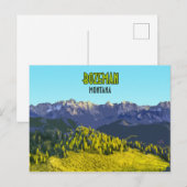 Carte Postale Bozeman Montana Montana Vintage (Devant / Derrière)