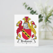 Carte Postale Brabazon Famille Crest (Debout devant)