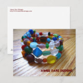 Carte Postale Bracelet amusant et amusant (Devant / Derrière)