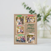 Carte Postale Bracelet Script artisanal Bande Joyeux Kraft de No (Debout devant)