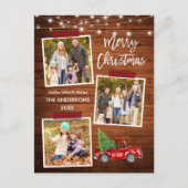 Carte Postale Bracelet Script Plaid Craft Bande Camion Lumières  (Devant)