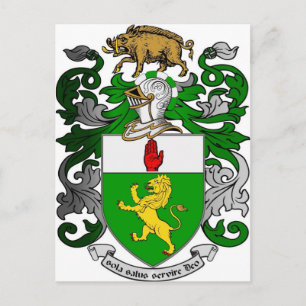 CARTE POSTALE BRADLEY COAT AUX ARMES