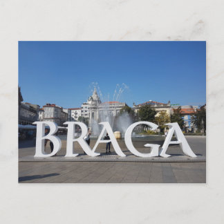 CARTE POSTALE BRAGA,PORTUGAL