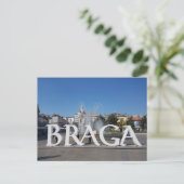 CARTE POSTALE BRAGA,PORTUGAL (Debout devant)