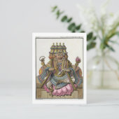 Carte Postale Brahma, dieu hindou de la création, du Voyage aux (Debout devant)