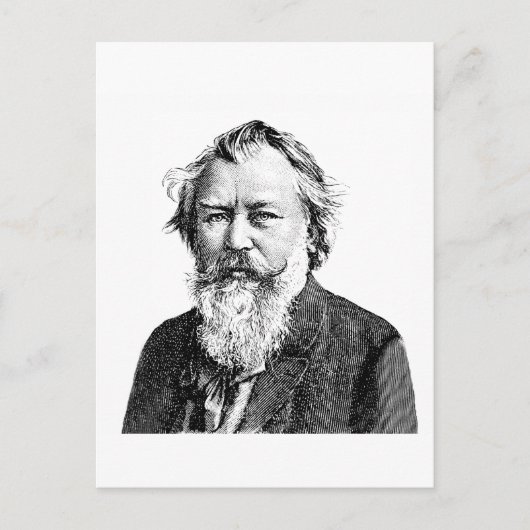 Carte Postale Brahms (Devant)