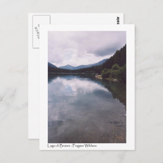 Carte Postale Braies (Devant / Derrière)