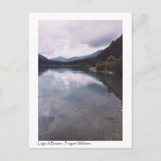 Carte Postale Braies (Devant)