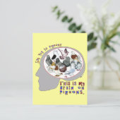 Carte Postale Brain (Debout devant)