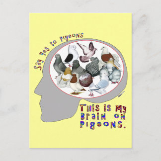 Carte Postale Brain
