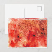 Carte Postale Braises Se Déployant (Devant / Derrière)