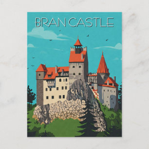 Carte Postale Bran Castle Romania Moderne