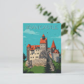 Carte Postale Bran Castle Romania Moderne (Debout devant)