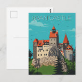 Carte Postale Bran Castle Romania Moderne (Devant / Derrière)