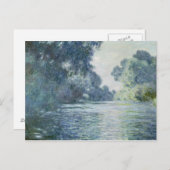 Carte Postale Branche de Claude Monet | de la Seine près de (Devant / Derrière)