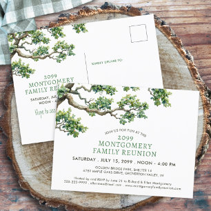 Carte Postale Branche de l'arbre familial