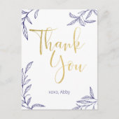Carte Postale Branches à main Merci (Devant)