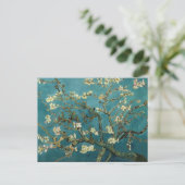 Carte Postale Branches d'amandes en fleurs (Debout devant)