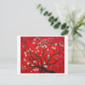 Carte Postale Branches d'Amandiers en Blossom, Van Gogh (Debout devant)