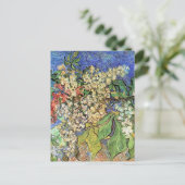 Carte Postale Branches de châtaignes florissantes par Vincent va (Debout devant)