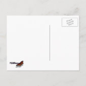 Carte Postale Branches de Maple Feuilles II Orange Automne (Dos)