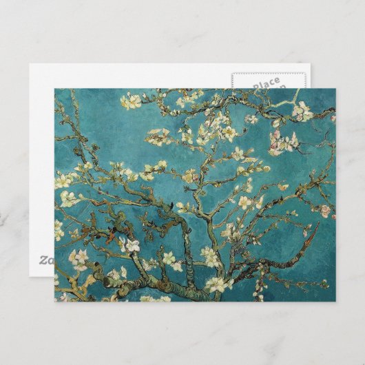 Carte Postale Branches Van Gogh Almond En Fleur (Devant / Derrière)
